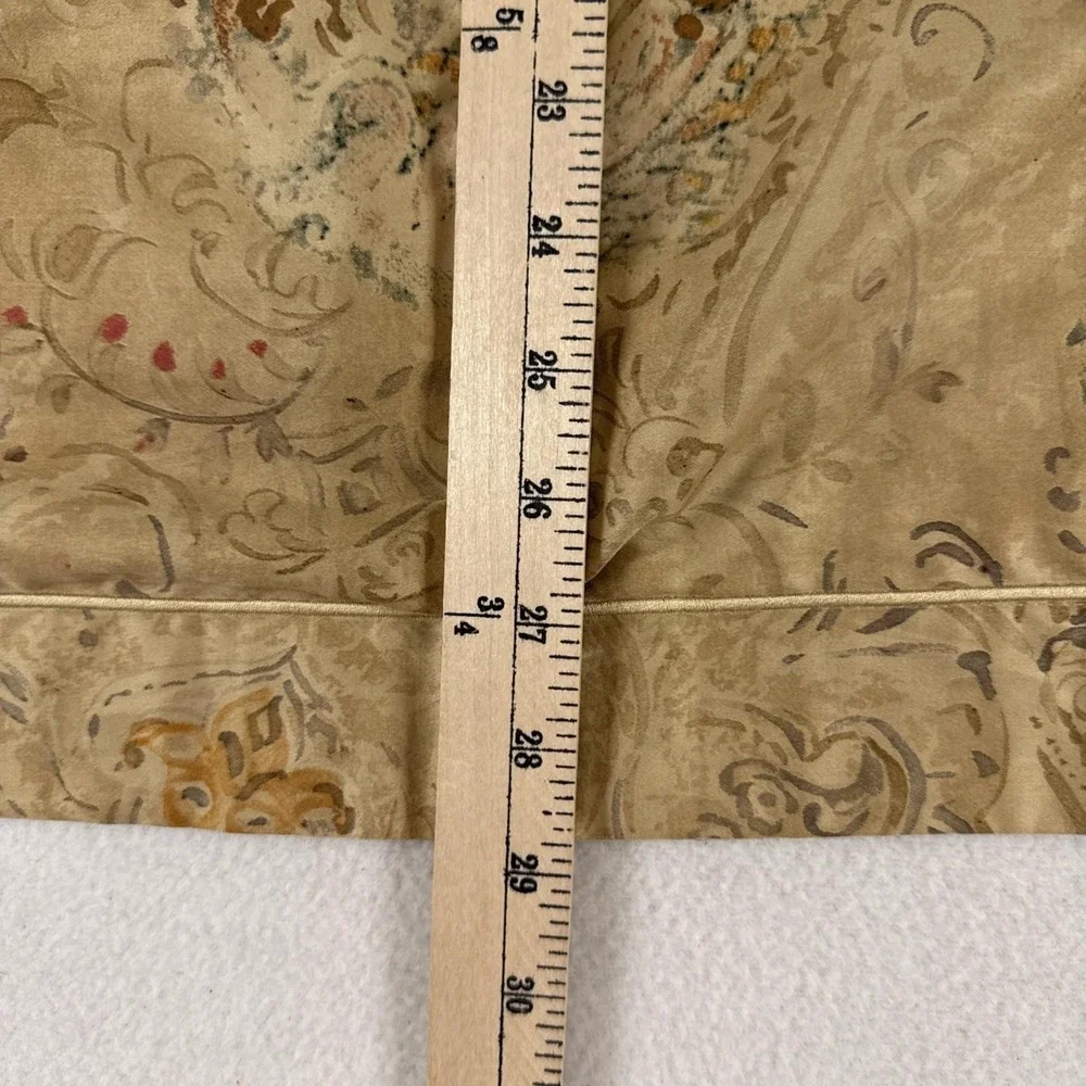 Ralph Lauren Verdonnet Paisley  2 King Shams 100% Cotton Euro Boho Traditional